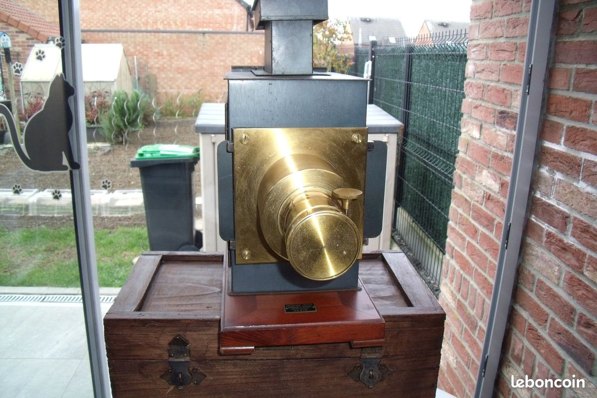 Petite Lanterne Magique Projecteur – Antique 1900, Diapositives, état Correct