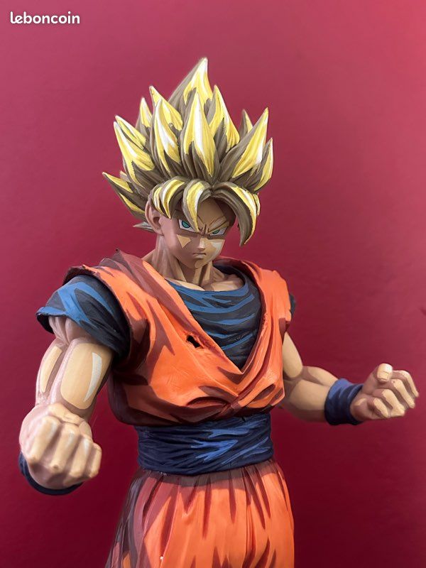 DRAGON BALL Z Figurine Son Goku S. Saiyan Resolution Of Soldiers Grandista Banpresto 3296580262472