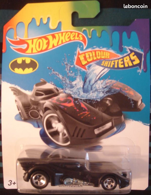 Batmobile Hot Wheels Colour Shifters HOT WHEELS COLOUR SHIFTERS