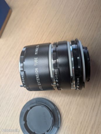 Kit tubes macro Soligor 12mm 20mm 36mm Photo, audio vidéo