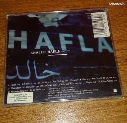 CD Album Khaled Hafla (image 2)