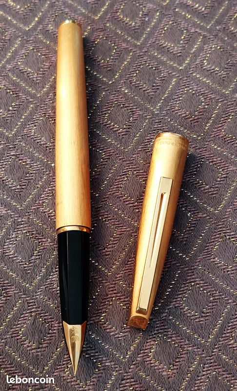 Stylo Plume Waterman Concorde - Plume En Or 18K | Modèle Prestige | Occasion De Collection
