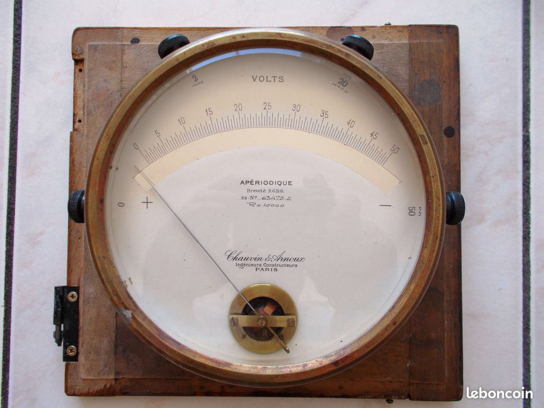 Appareil de mesure électrique,Vintage (image 1)