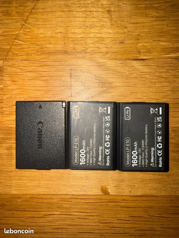 Appareil photo canon 2000D (image 6)