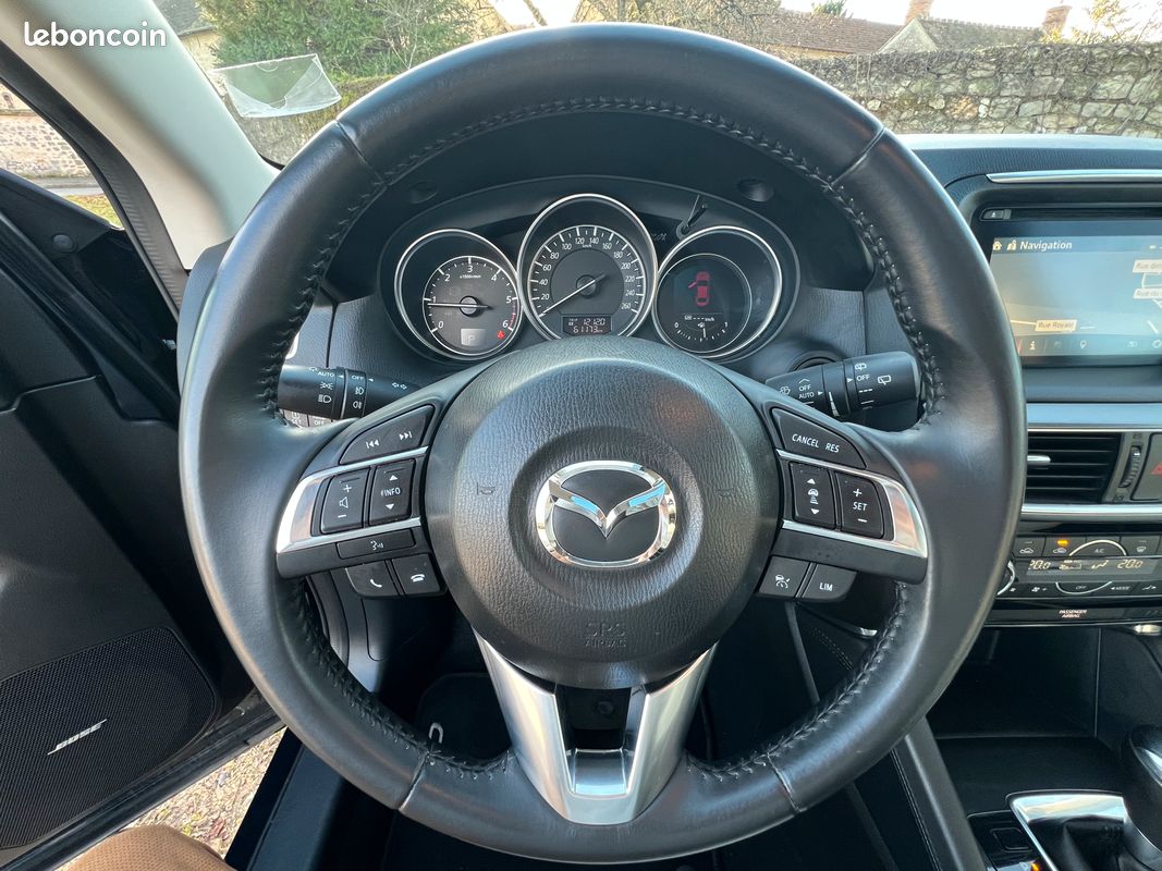 MAZDA CX-5 (2) 2.2 SKYACTIV-D 175 chvx SELECTION 4X4 BVA6 / 1ère Main / Entretien MAZDA / Toît ouvrant / Cuir / BOSE..... (image 10)
