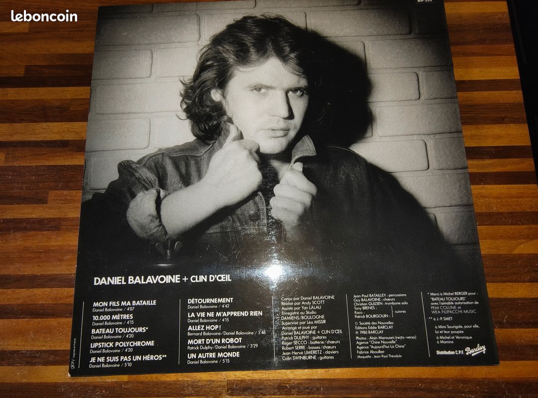 7 albums 33 tours daniel balavoine (image 9)