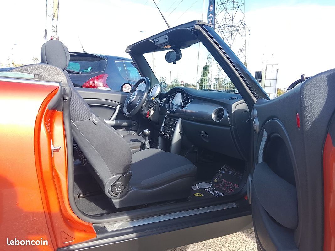MINI COOPER CABRIOLET (R52) 1.6 115CH * 1ÈRE MAIN * BLUETOOTH RADAR ...