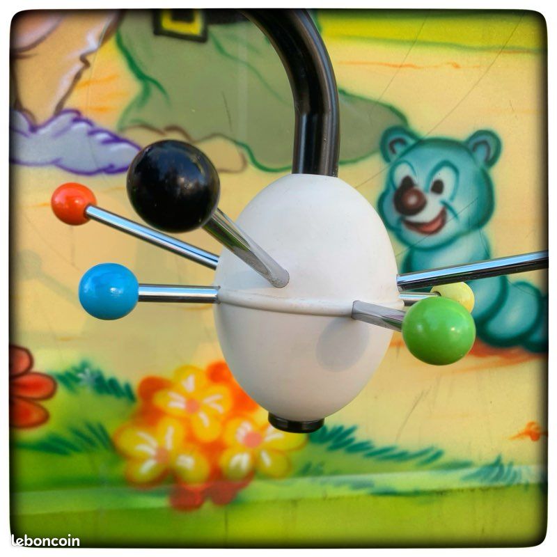 🚀 Spoutnik d’Osvaldo Borsani, 🚀 Sputnik Porte manteau Patère Années 80 🚀 (image 2)