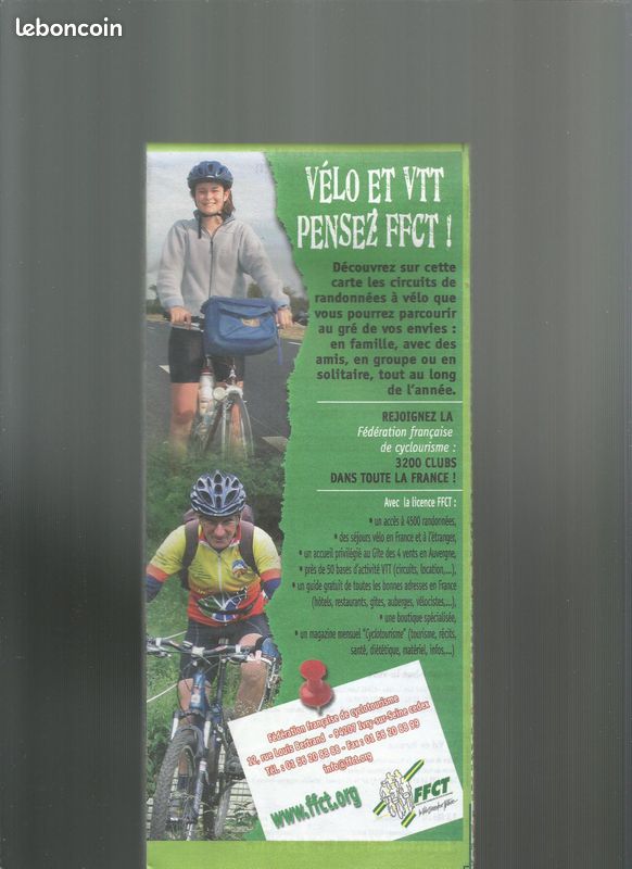 CARTE TOURISTIQUE IGN marque-page Livres