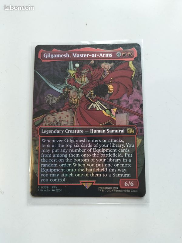 Gilgamesh, Master-at-Arms (V.1) alternative art - Collection