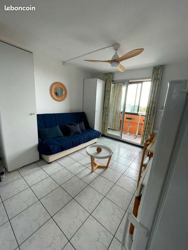 Appartement 1 pièce 20 m² · à Canet-en-Roussillon · 20 m² · 500 €