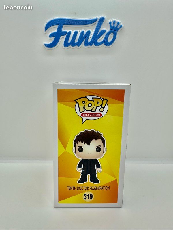 Funko pop tenth doctor regeneration 319 : Achat occasion | Figurines Funko Noir Carton 41 Très bon état