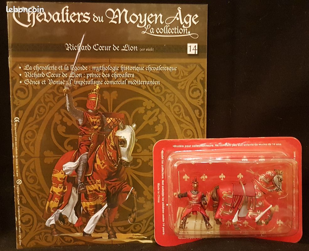 Figurine historique en plomb de Charlemagne - Collection