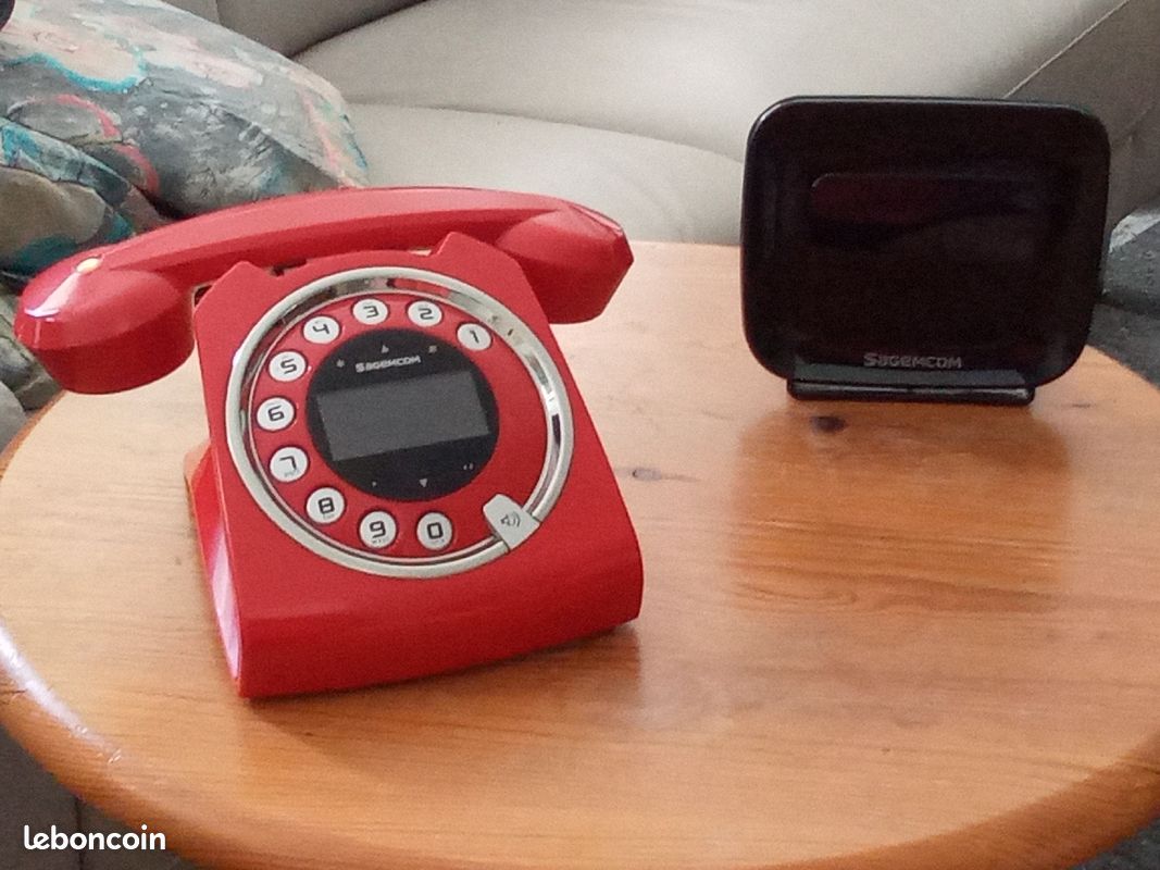 Téléphone fixe Vintage Sagecom Sixty (image 1)