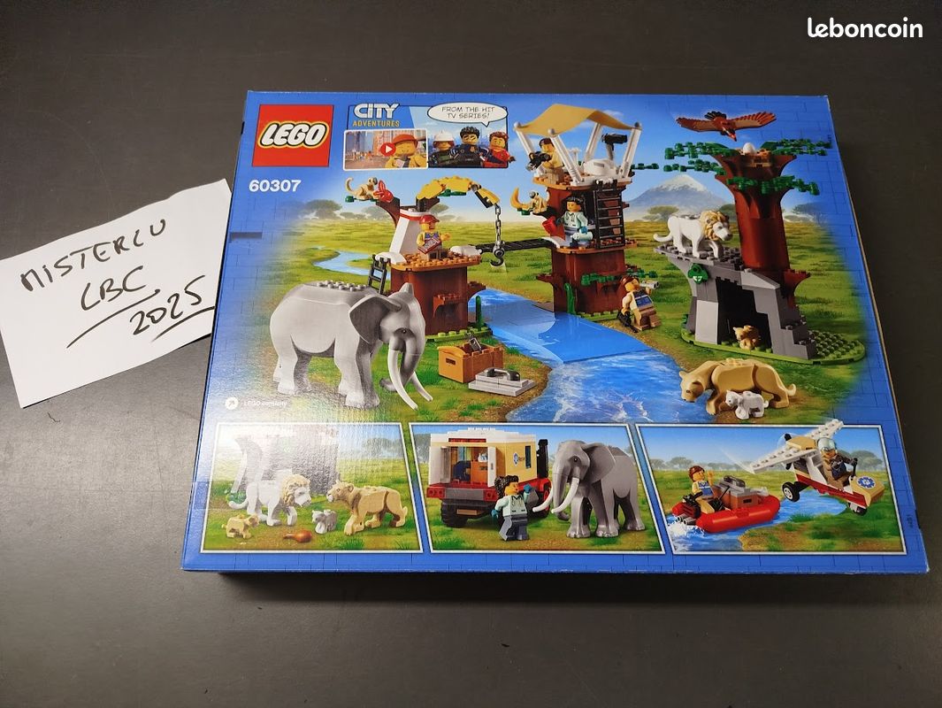 Lego City Le camp de sauvetage des animaux sauvages 60307 Jeux