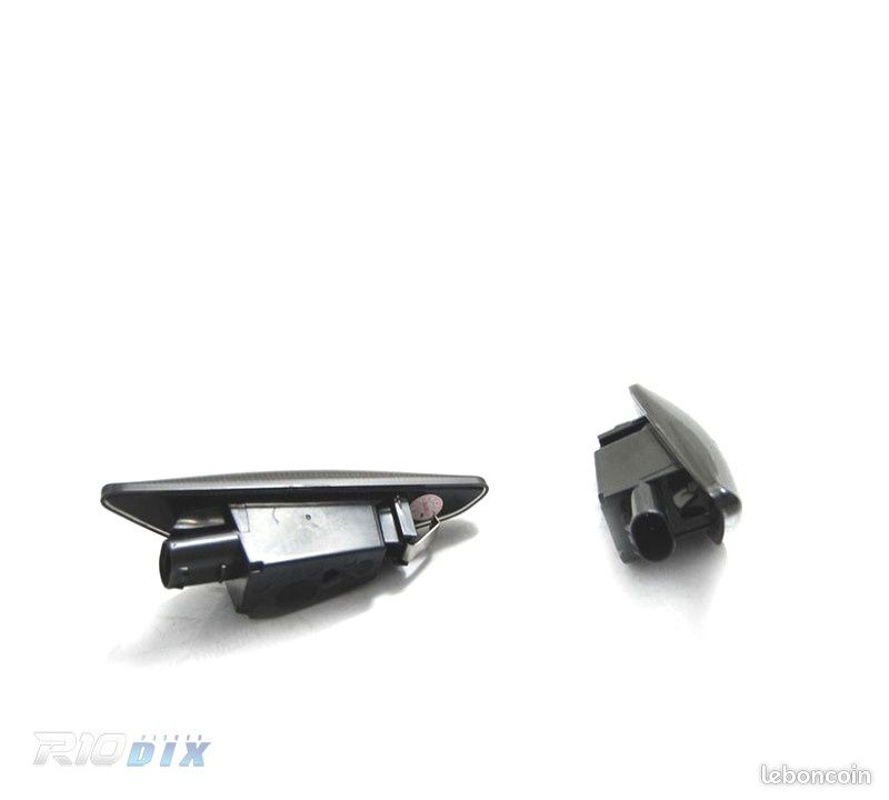 2 Clignotants Latéraux LED Jaune Pour BMW X5 E70 / X6 E71 E72 – Répétiteurs Noirs