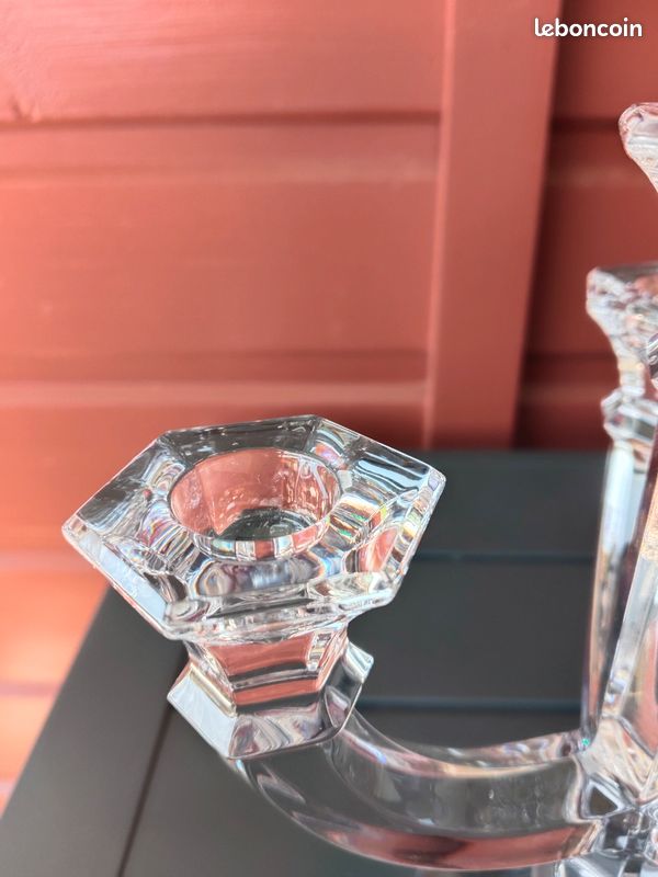 Chandelier en Cristal 4 bras VILLEROY & BOSH (image 5)