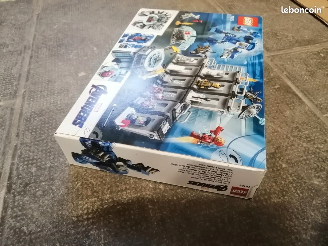 Lego Marvel 76125 La salle des armures d'Iron Man [NEUF] Jeux