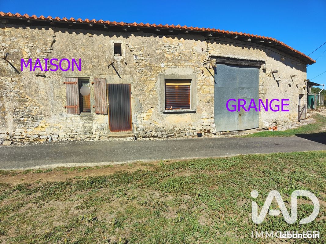 Maison 3 pièces 52 m² · à Parzac · 52 m² · 39 500 €