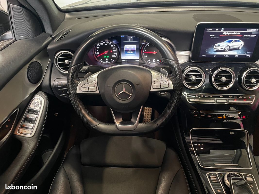MERCEDES GLC COUPE 220 d 9G-Tronic 4Matic Executive Avec Suivi Mercedes + Régulateur + Clim Auto + Bluetooth + Toit Ou (image 18)
