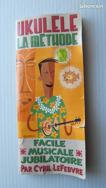 Ukulélé de marque ISSAKU + la méthode par Cyril Lefebvre (image 2)