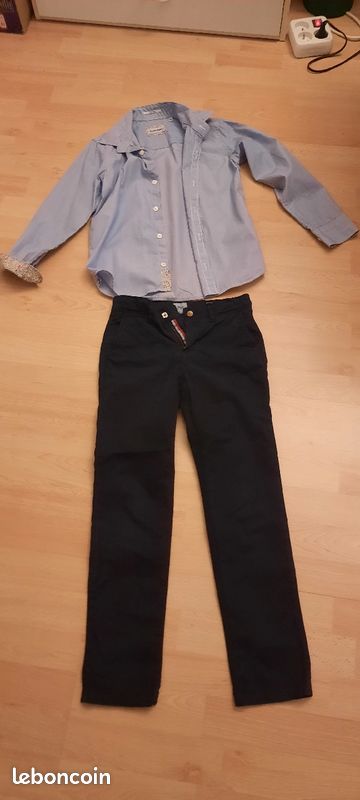 Serge Blanco Pantalon et chemise (image 3)