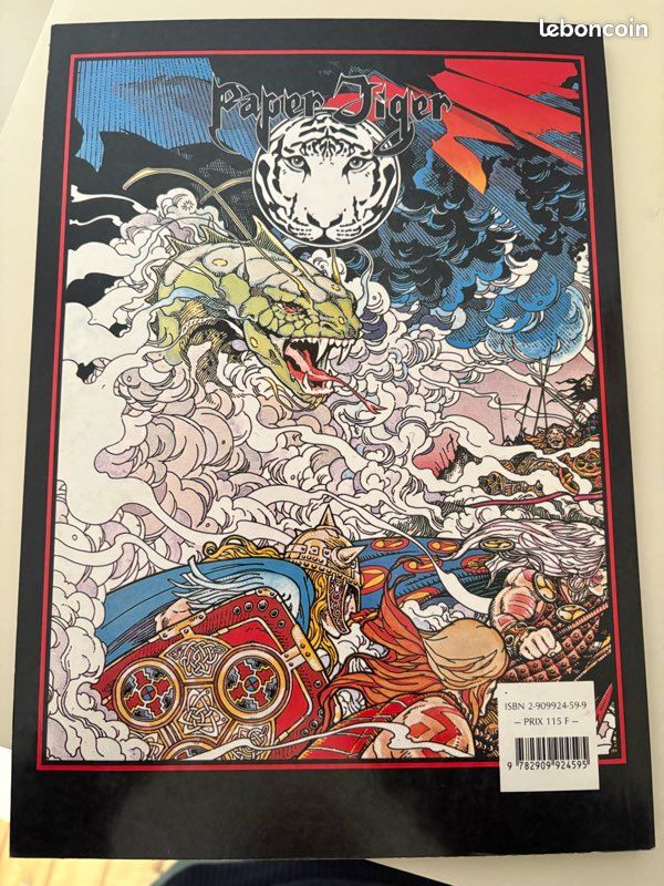 Livre très rare "Le livre des conquêtes", de Jim Fitzpatrick, éditions Coop (image 2)