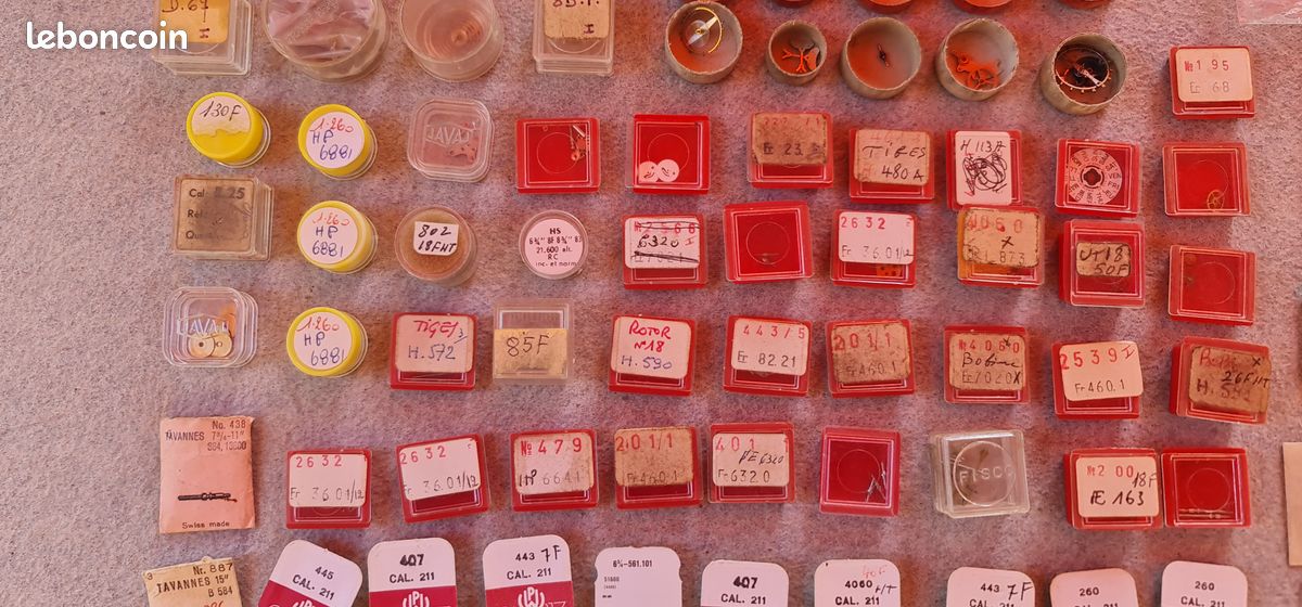 Lot pieces detachees montres horloges (image 3)