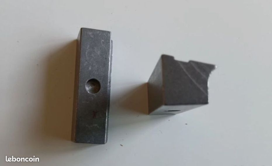 Jeu de coin de serrage pour porte outils hauteur 50 mm - toupie (image 1)