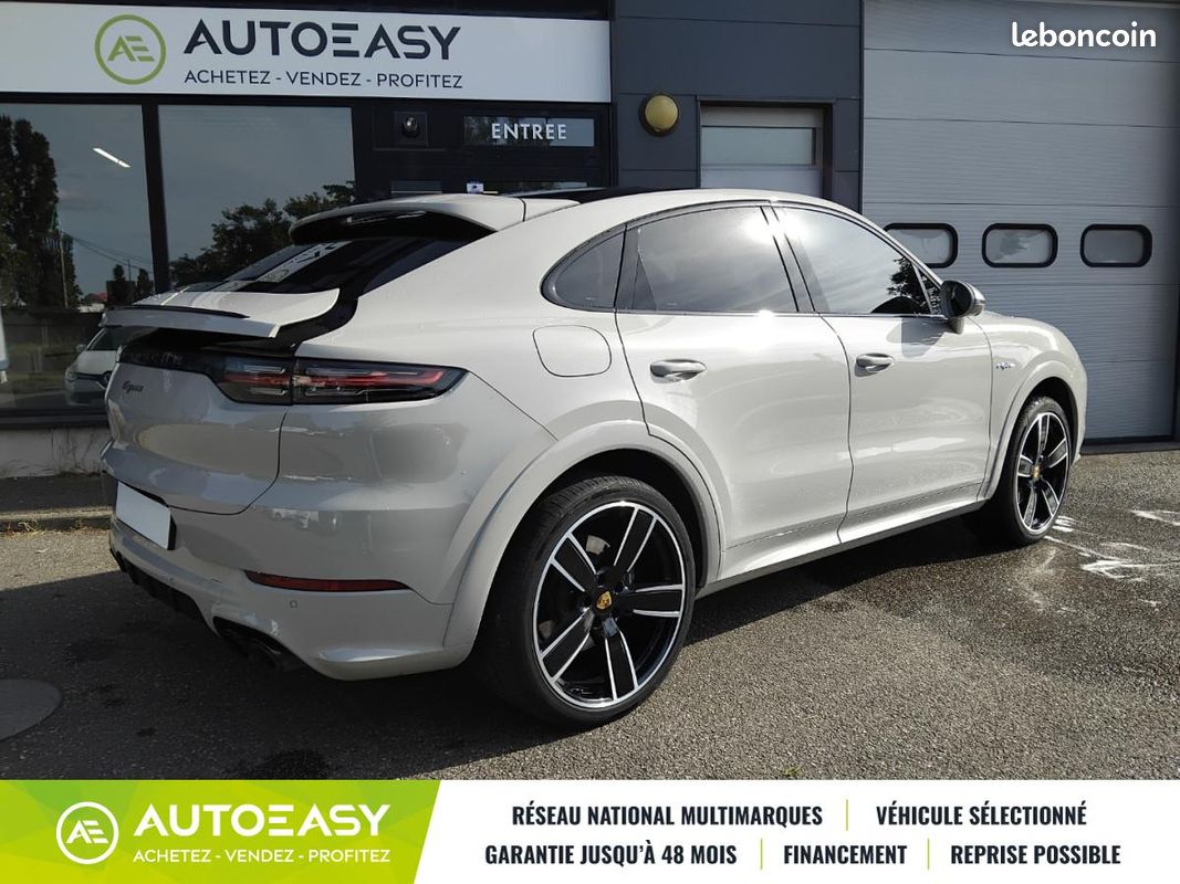 Porsche CAYENNE COUPE 3.0 V6 462ch E-Hybrid - 1°Main - TVA Récupérable - Origine FR - Suivi Porsche (image 3)
