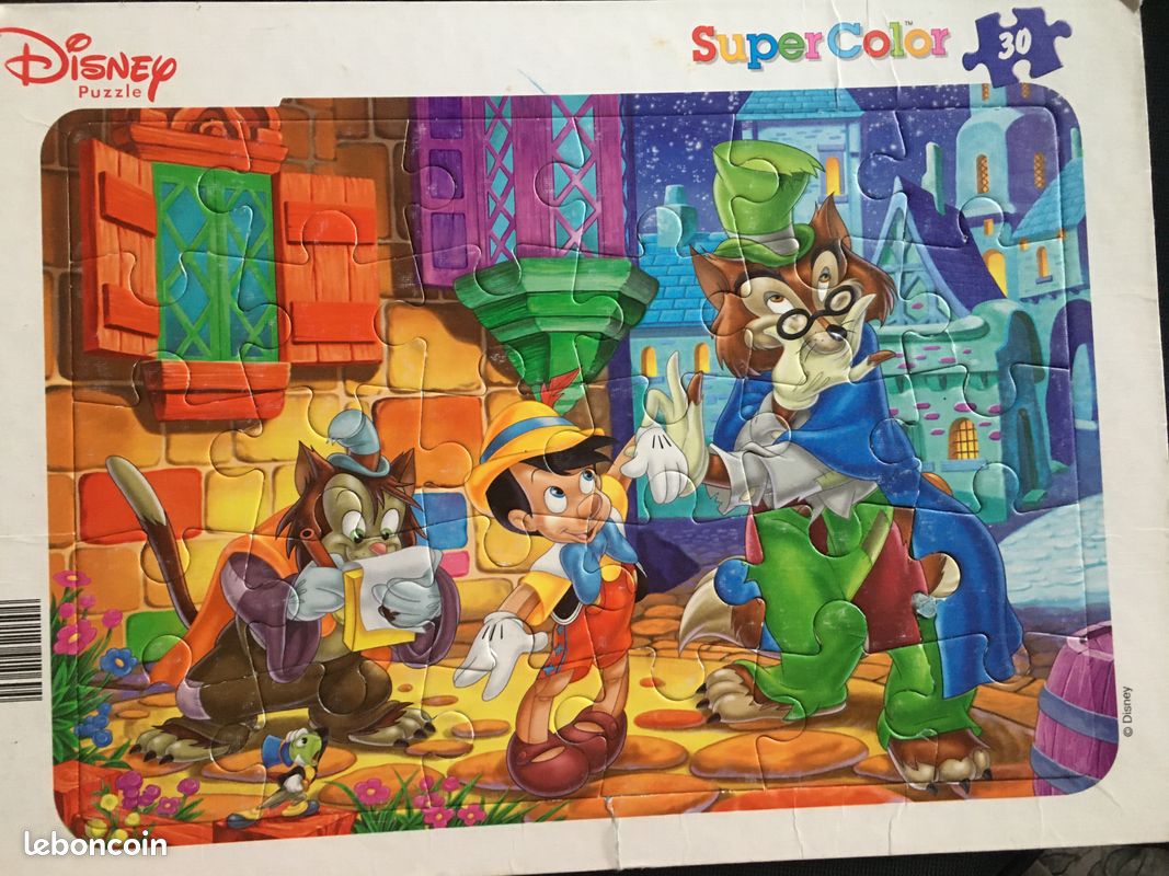 Puzzle Disney Pinocchio 30 pièces (image 1)