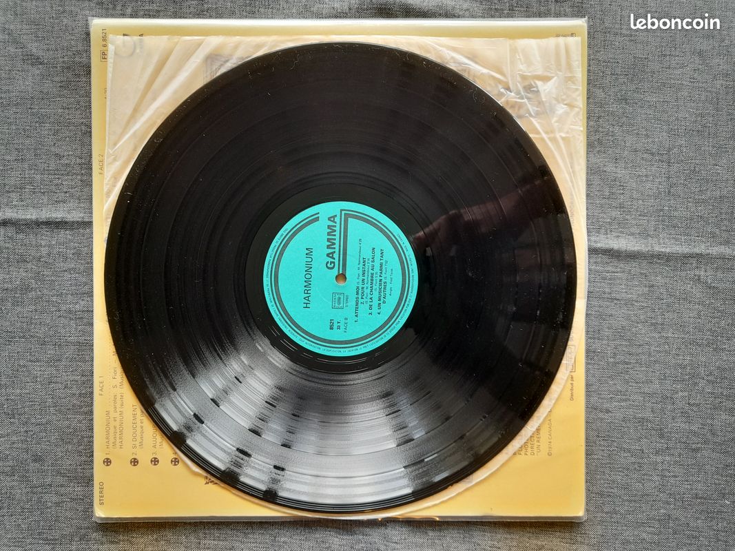DISQUE VINYLE 33 Tours Harmonium – Harmonium (France, 1974) (image 4)