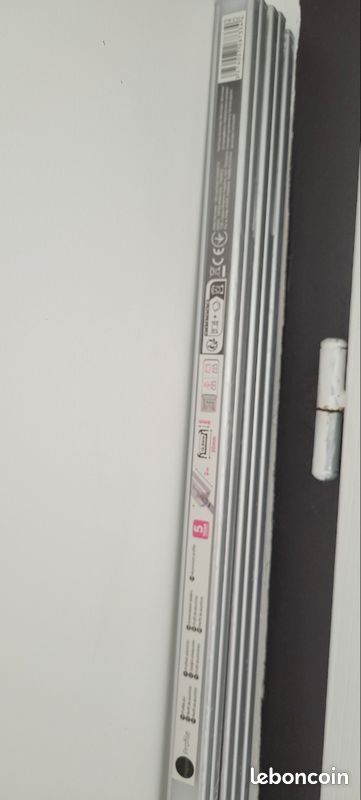 Profilé alu plat 2 mètres pour ruban LED (image 3)
