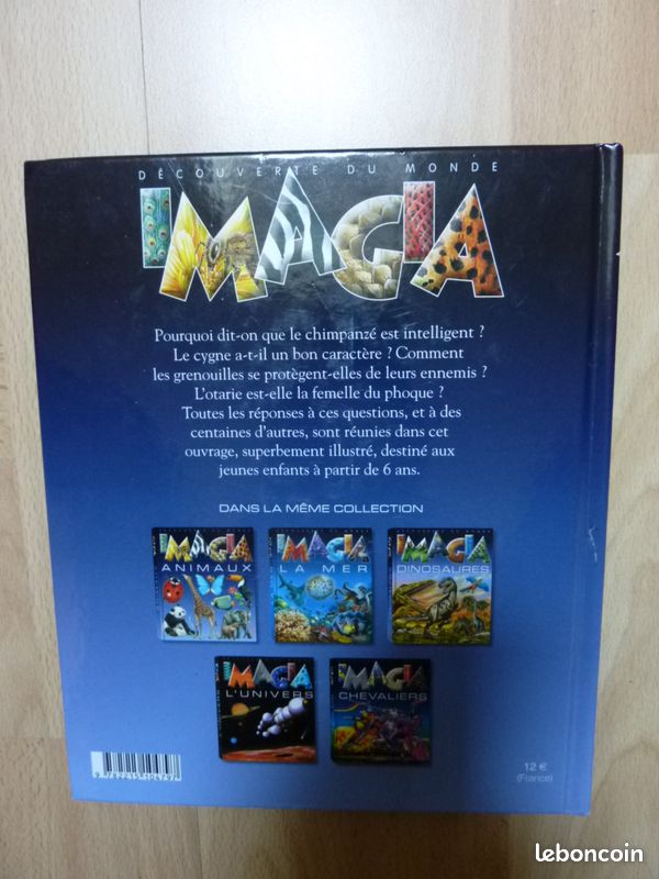 Livre sur les ANIMAUX IMAGIA (image 2)
