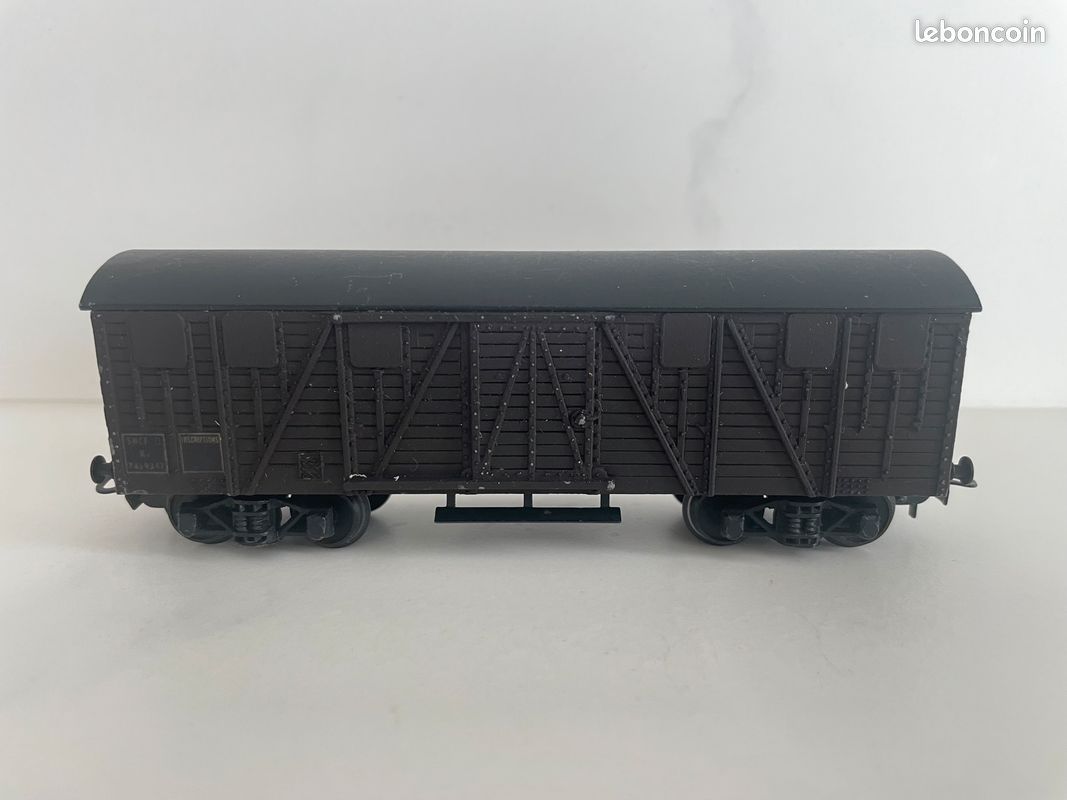 SMCF HO – Wagon de Marchandises – SNCF KY 7419347 – Marron / Zamac (image 3)
