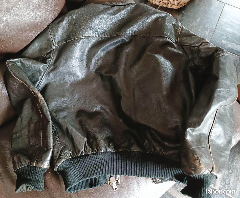 Blouson cuir homme collector (image 2)
