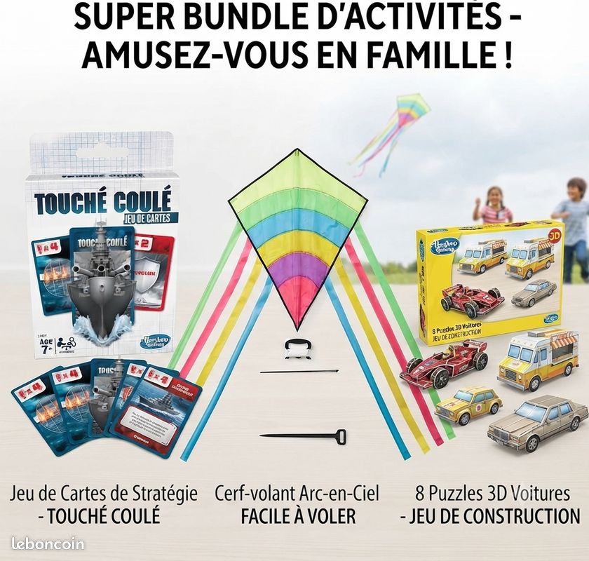 Destockage - lot complet neuf - jouets et activités famille (image 1)