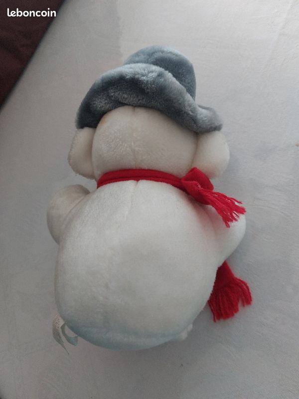 Peluche bonhomme de neige Bouli (image 2)