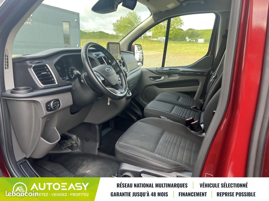 Ford TRANSIT CUSTOM FG L1H1 2.0 EcoBlue 130ch BVA / GPS / Climatisation / Garantie 6 mois (image 6)