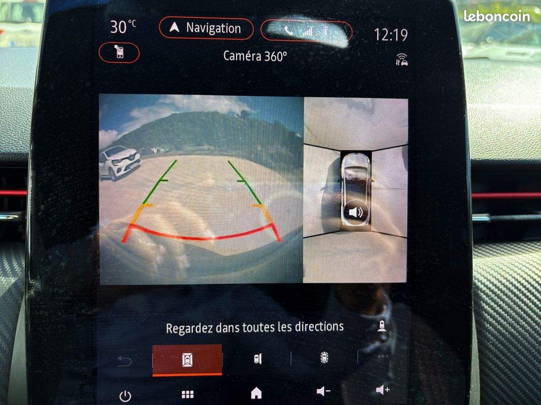 RENAULT CLIO V TCe 90Ch RS. Line Carplay GPS Caméra 360° Garantie 12 mois (image 14)