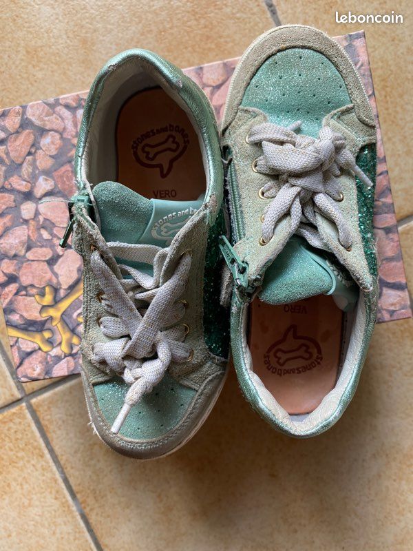 Baskets à paillettes vertes (image 6)