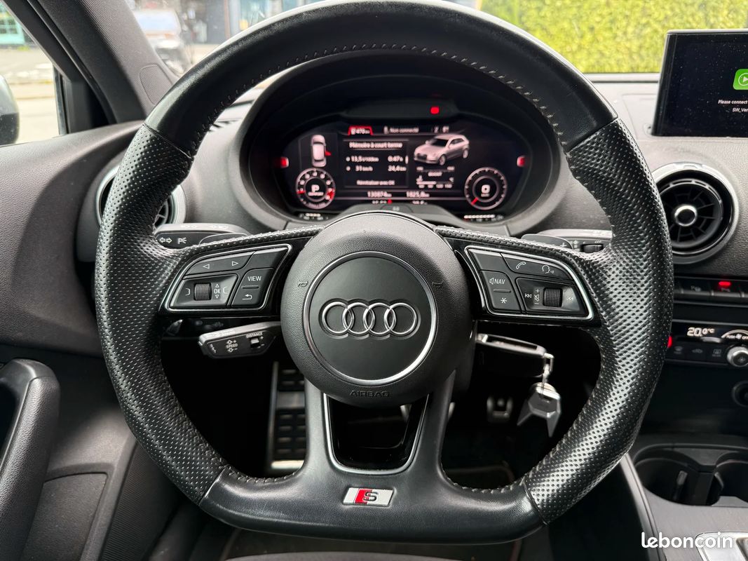 Audi S3 8v2 2.0 TFSI 310cv quattro Pack CARBON Noir panthere (image 34)