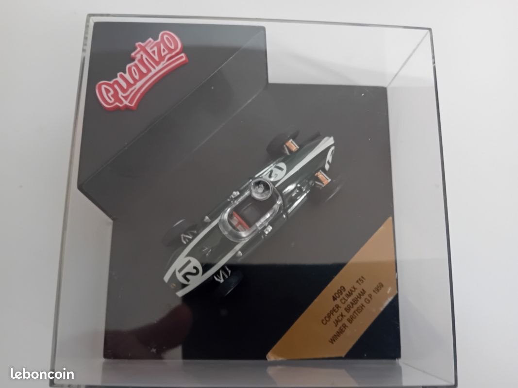 Miniature 1/43 f1 copper climax T51 Jack brabham 1959 (image 8)