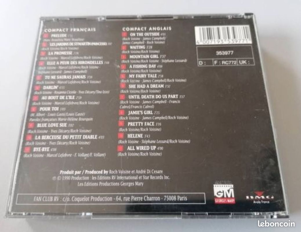 CD Roch Voisine (image 2)