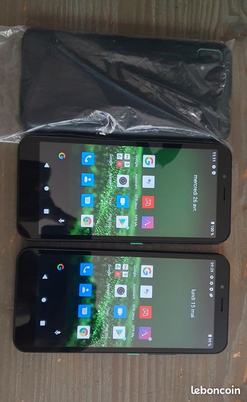 Smartphone Android Altice E54 batterie amovible 32Go double sim comme neuf (image 1)