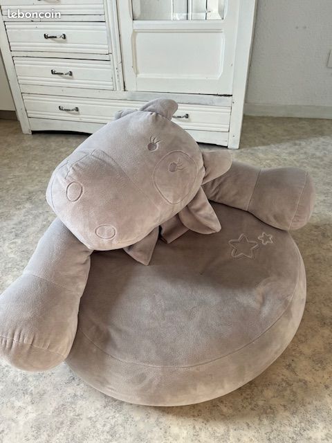 Pouf sofa petit fauteuil peluche (image 7)