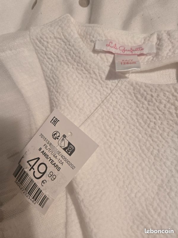Ensemble 2 Pièces Lili Gaufrette Fille 8 Ans – Neuf Sans étiquette