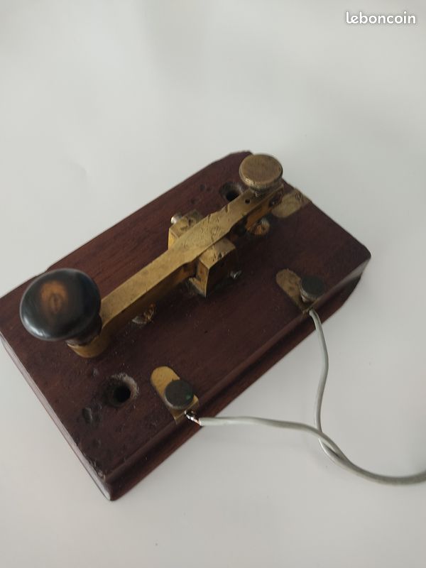 Manipulateur Télégraphique Ancien - Clé Morse Radio Amateur - Vintage