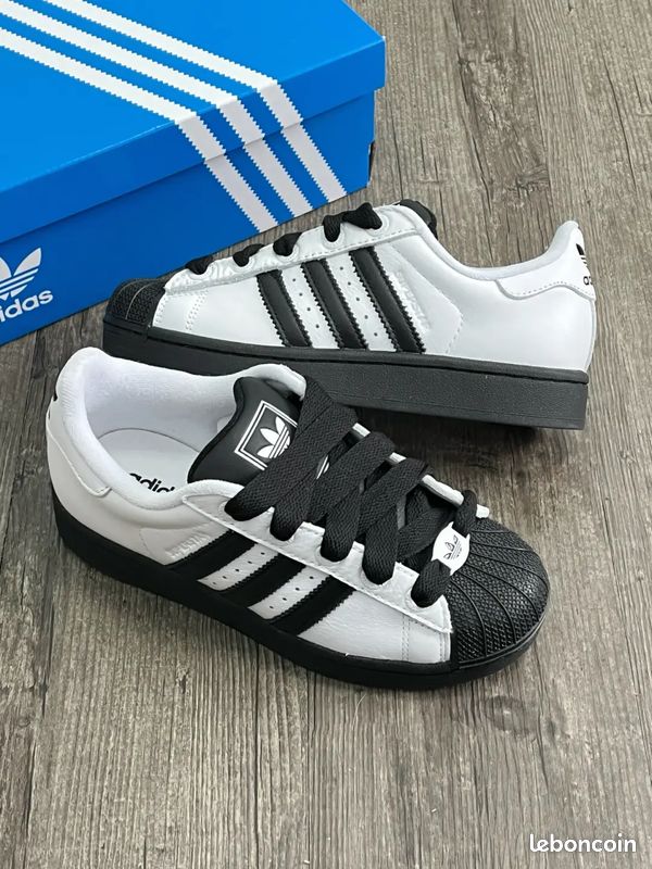 Adidas Superstar 2 Blanc Noir 36 (image 1)