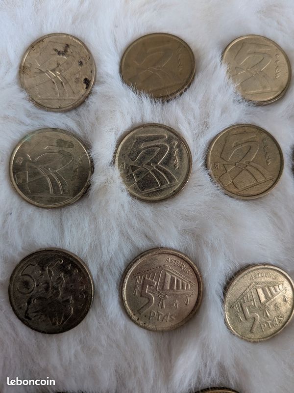 Lot de pièces de pesetas Espagne (image 3)